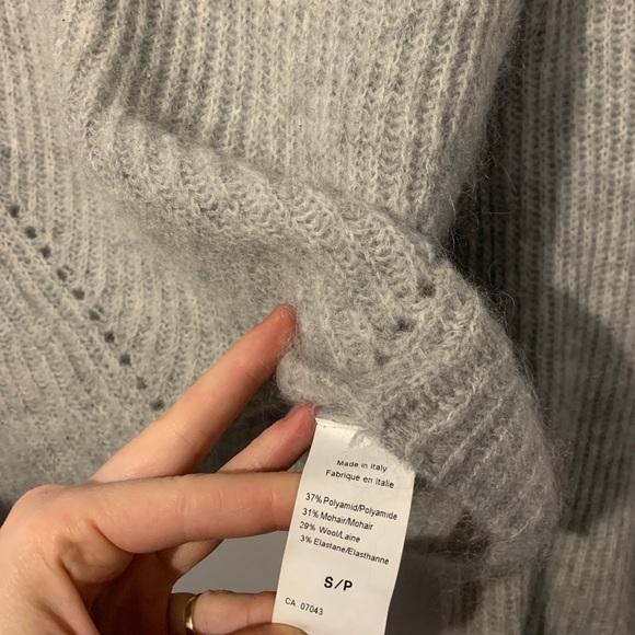 * SOLD * ITALIAN MOHAIR SWEATER - Picture 6 of 6